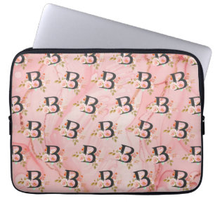 Bokstaven B Laptop Fodral