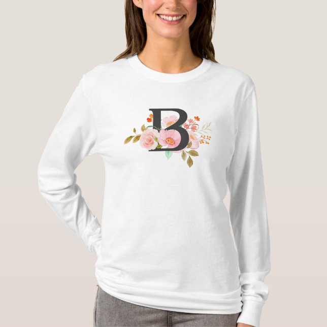 Bokstaven B T Shirt (Framsida)