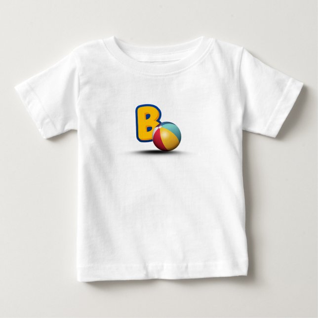 Bokstaven B T Shirt (Framsida)