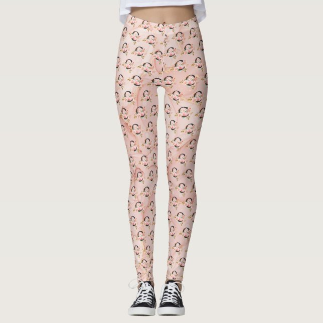 Bokstaven C Leggings (Framsida)
