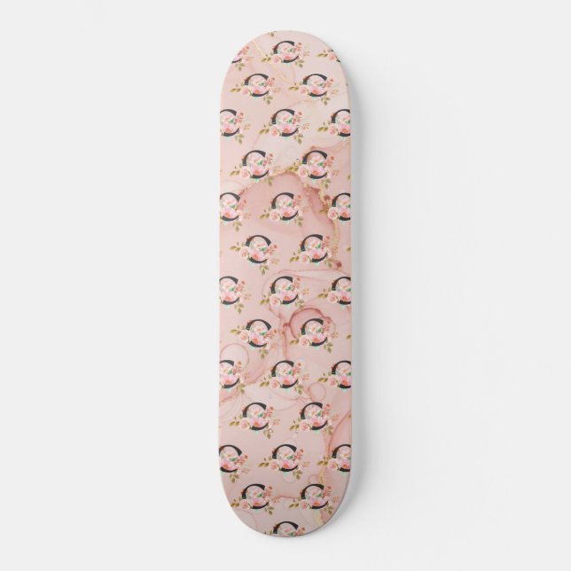Bokstaven C Mini Skateboard Bräda 18,5 Cm (Framsida)
