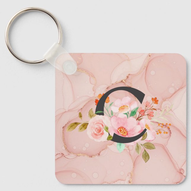 Bokstaven C Nyckelring (Framsida)