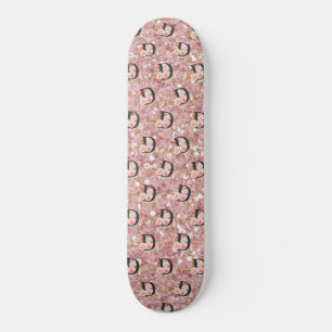 Bokstaven D Mini Skateboard Bräda 18,5 Cm