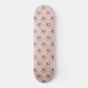 Bokstaven F Mini Skateboard Bräda 18,5 Cm