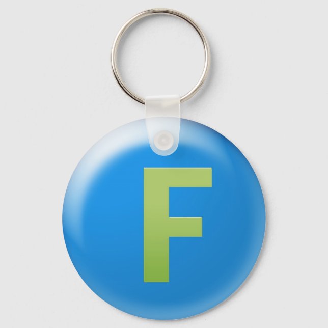 Bokstaven F Nyckelring (Framsida)
