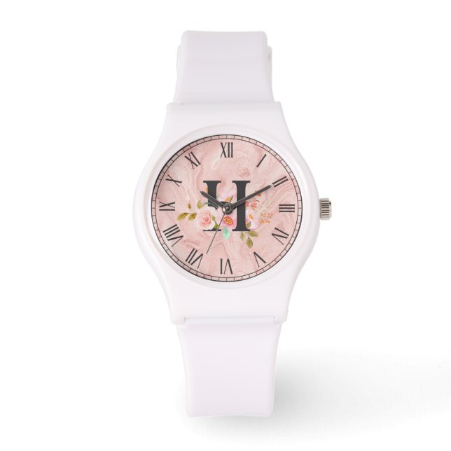 Bokstaven H Armbandsur (Framsida)