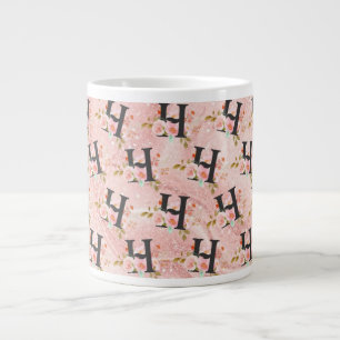 Bokstaven H Jumbo Mugg