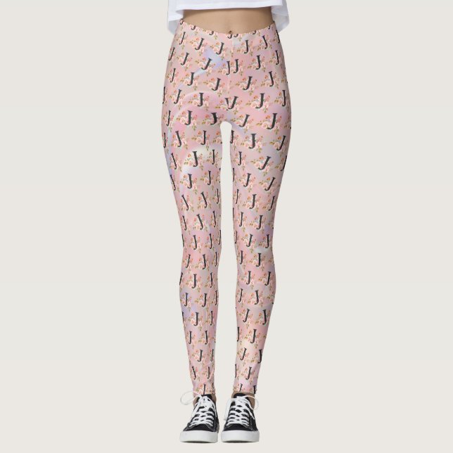 Bokstaven J Leggings (Framsida)