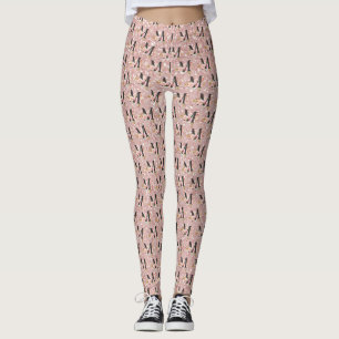 Bokstaven M Leggings