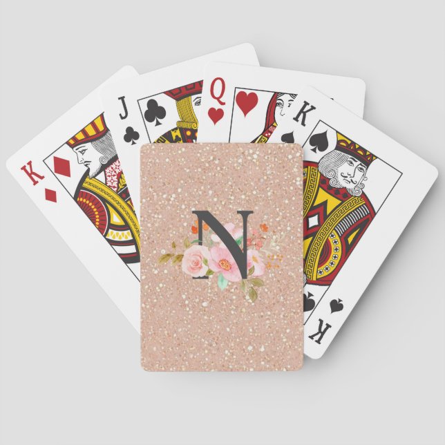 Bokstaven N Casinokort (Baksidan)
