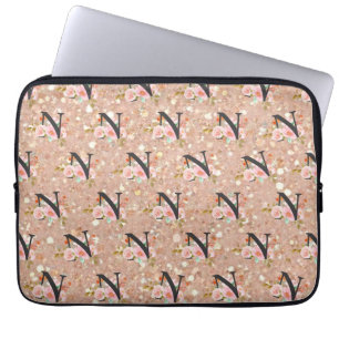 Bokstaven N Laptop Fodral