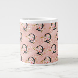 Bokstaven Q Jumbo Mugg