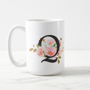 Bokstaven Q Kaffemugg