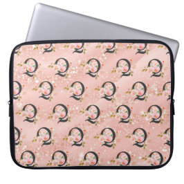 Bokstaven Q Laptop Fodral