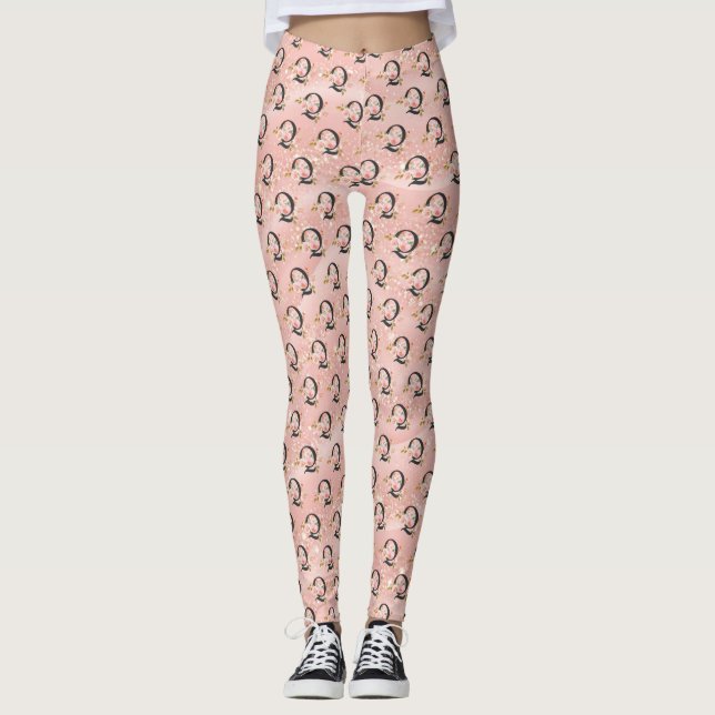 Bokstaven Q Leggings (Framsida)