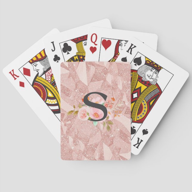 Bokstaven S Casinokort (Baksidan)