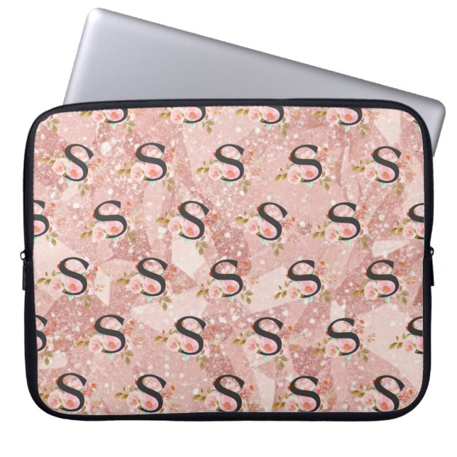Bokstaven S Laptop Fodral (Framsidan)