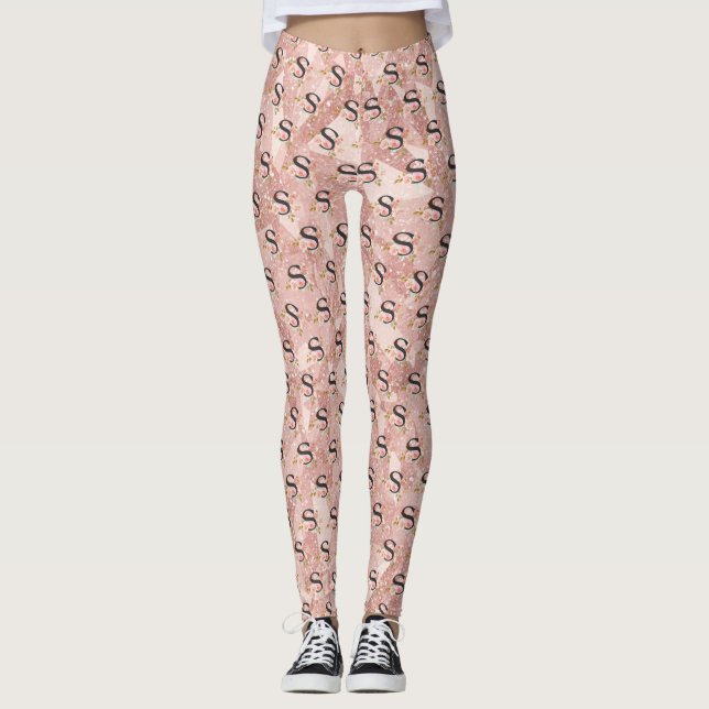 Bokstaven S Leggings (Framsida)