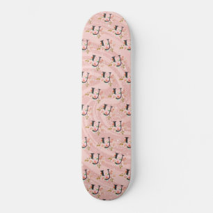 Bokstaven U Mini Skateboard Bräda 18,5 Cm