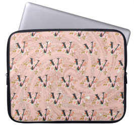 Bokstaven V Laptop Fodral
