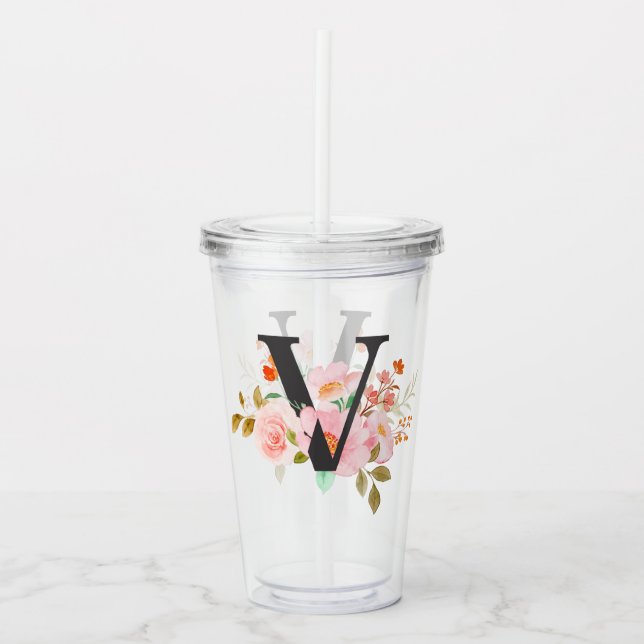 Bokstaven V Take Away Mugg (Framsida)