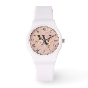 Bokstaven W Armbandsur