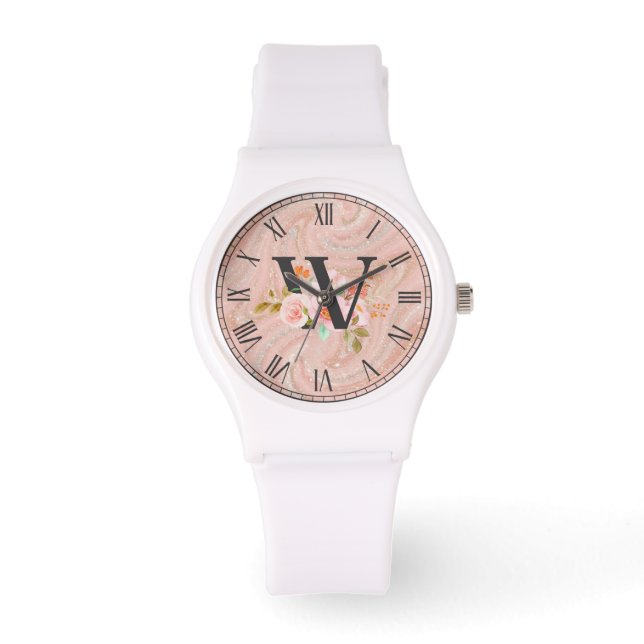 Bokstaven W Armbandsur (Framsida)