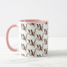 Bokstaven W Mugg