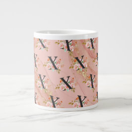 Bokstaven X Jumbo Mugg