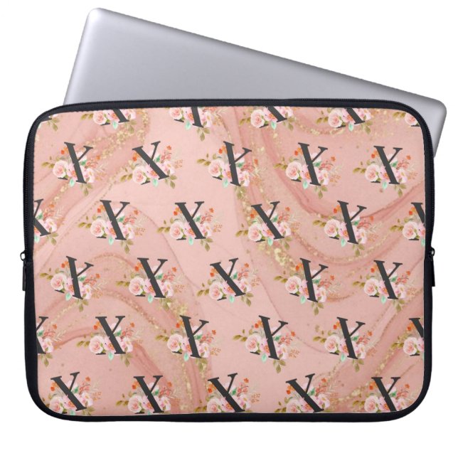 Bokstaven X Laptop Fodral (Framsidan)