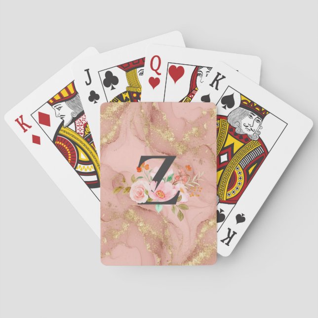 Bokstaven Z Casinokort (Baksidan)