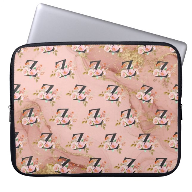 Bokstaven Z Laptop Fodral (Framsidan)