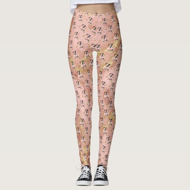Bokstaven Z Leggings (Framsida)