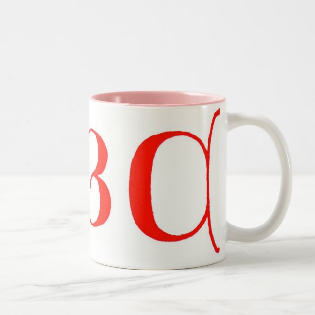Bokstäver ABC Mugg (Höger)