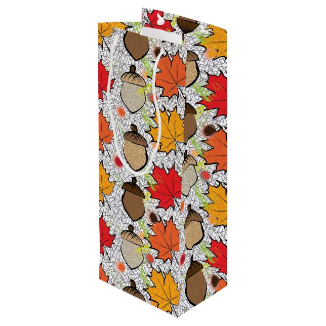 Bokstäver och löv VII (Baksidan Vinklad)