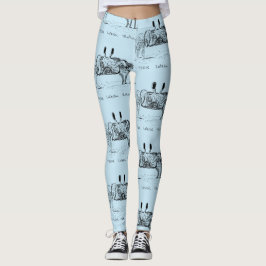 Bokstavlig Lateral Tänkande Leggings