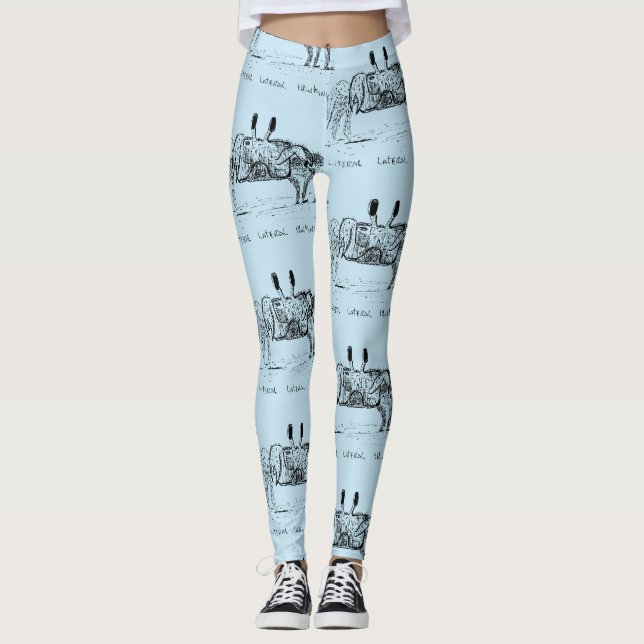 Bokstavlig Lateral Tänkande Leggings (Framsida)