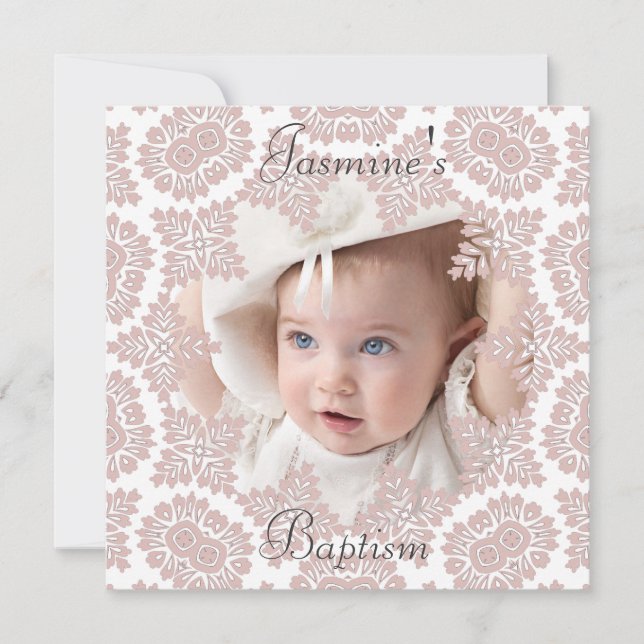 Bokstavligt Foto Inbjudan (Framsida)