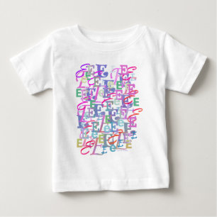 Bokstavskonfetti "E" T Shirt