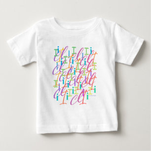 Bokstavskonfetti "I" T Shirt
