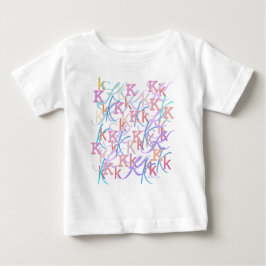 Bokstavskonfetti "K" T Shirt