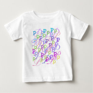 Bokstavskonfetti "P" T Shirt