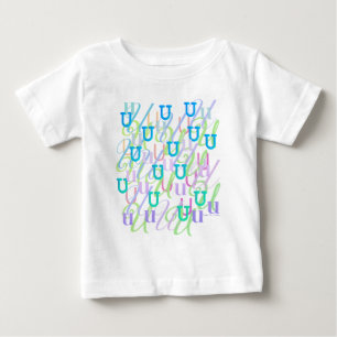 Bokstavskonfetti "U" T Shirt