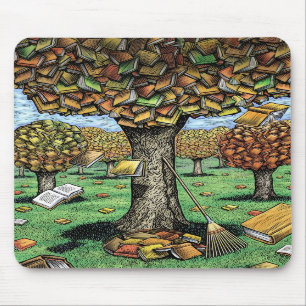 Bokträd Mousepad Musmatta