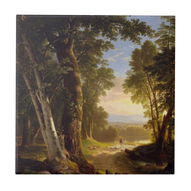 Bokträden Kakelplatta (Framsidan)