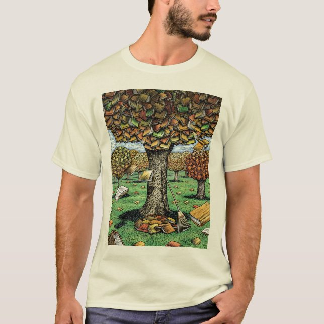 Bokträdutslagsplats T-shirt (Framsida)