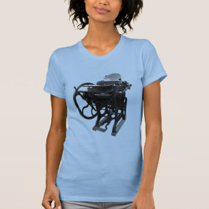 boktryck 1888 liten och nätt t-skjorta t shirt