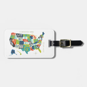 BoktryckUSA karta Bagagebricka