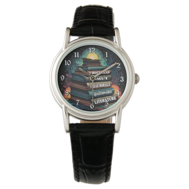 Bokval Humor Armbandsur (Framsida)