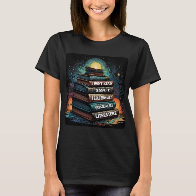 Bokval Humor T Shirt (Framsida)